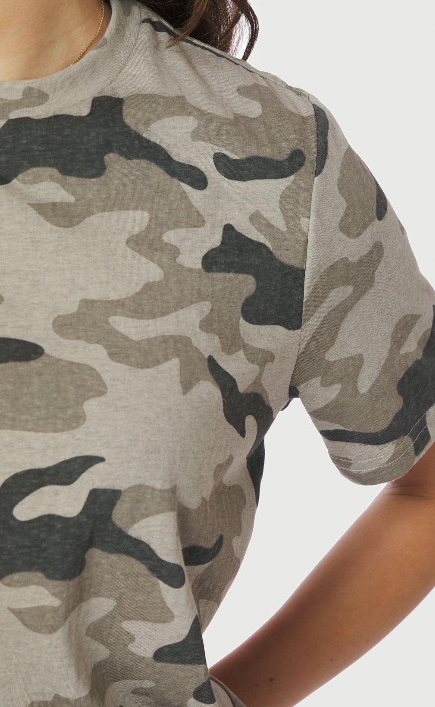 Neo Noir T-shirt - Malin Mili - Grey