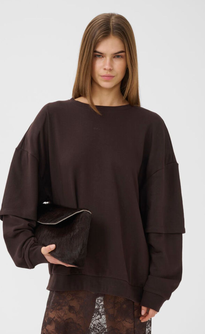 Gestuz Sweatshirt - Gilsa - Ganache