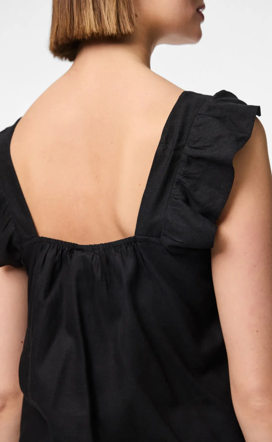 Pieces Topp - Pia - Black