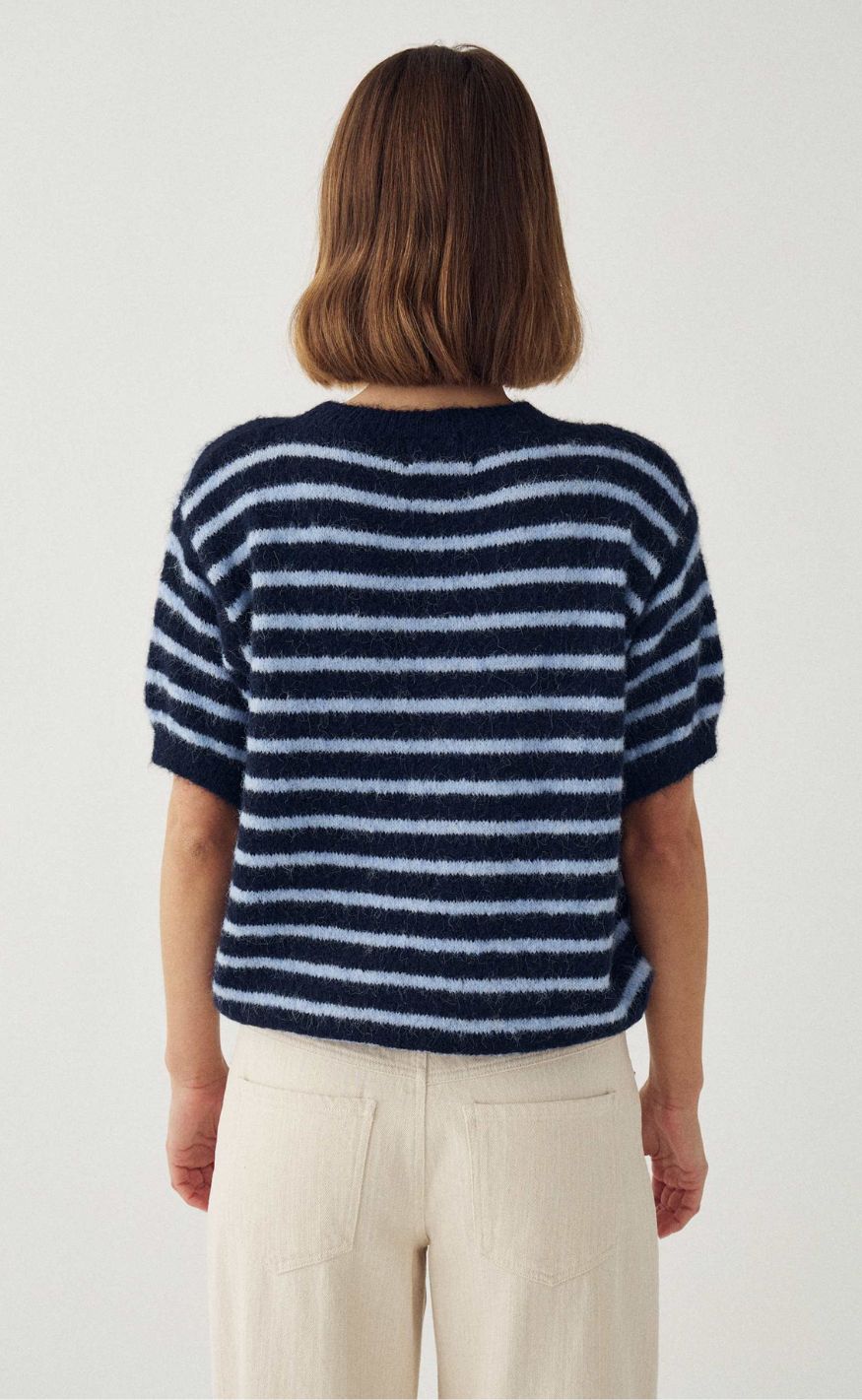 Noella Genser - Monikah - Blue Stripe
