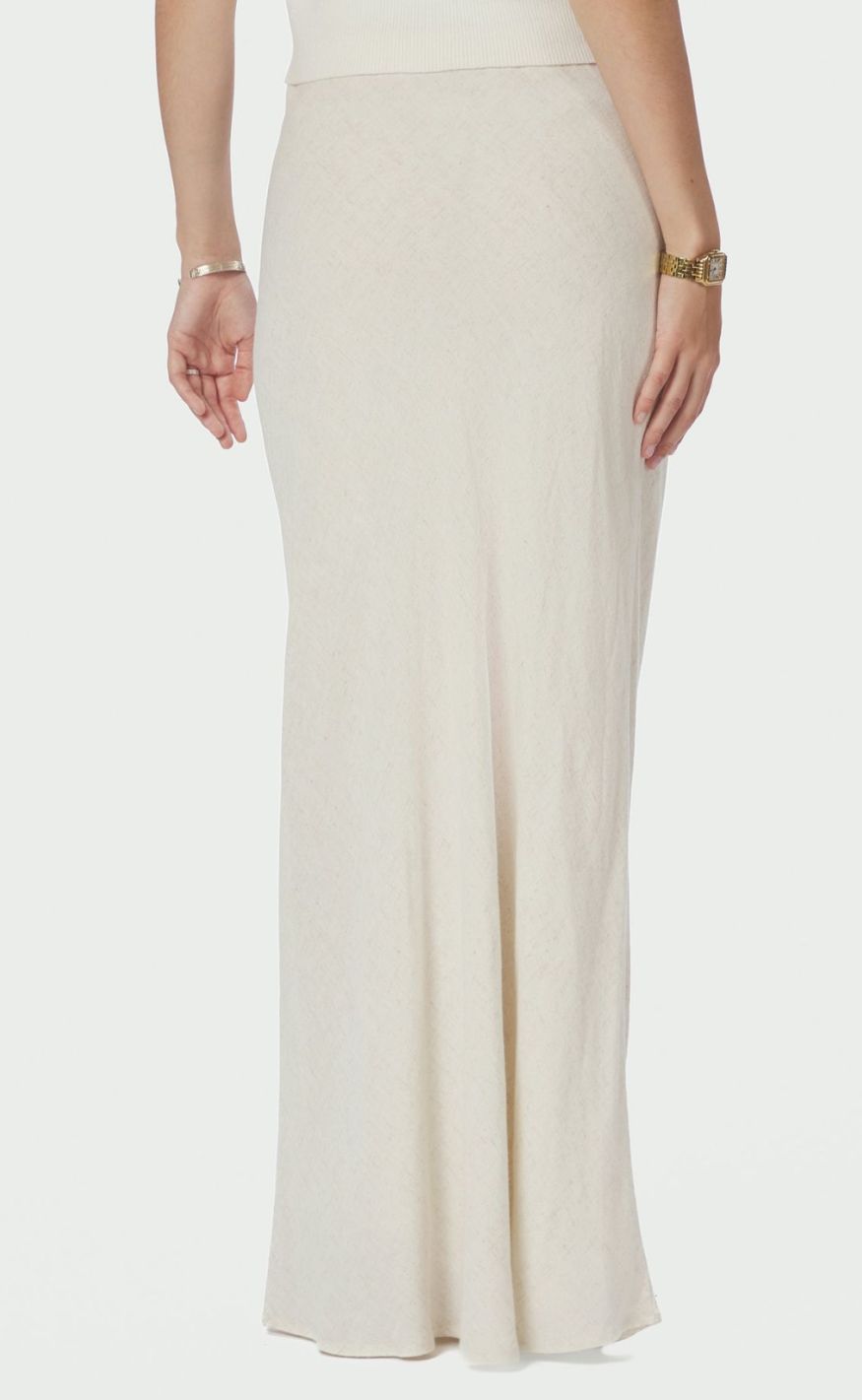 Neo Noir Skjørt - Viso Linen - Natural