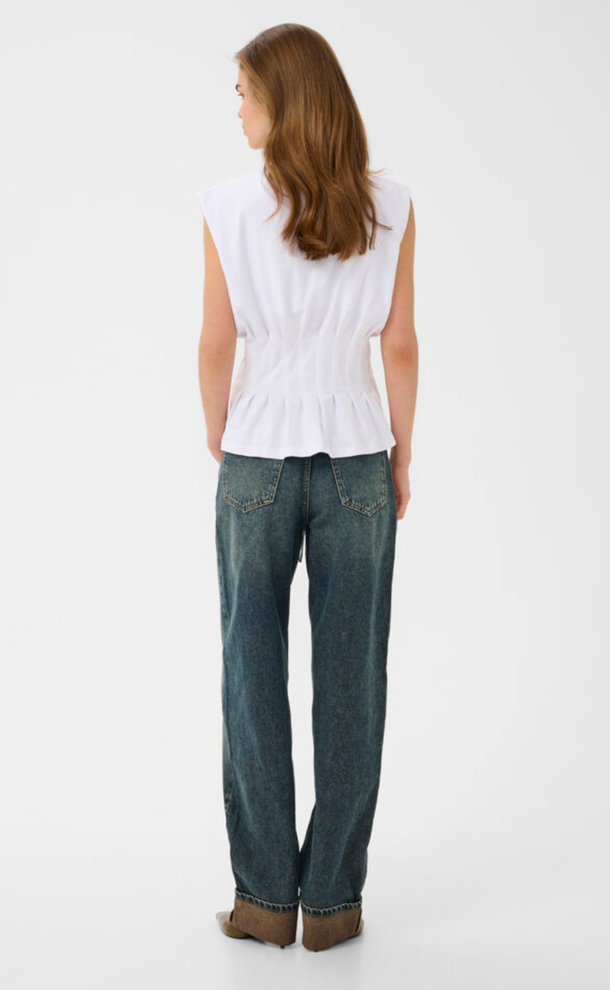 Gestuz T-Shirt - Inez - Bright White