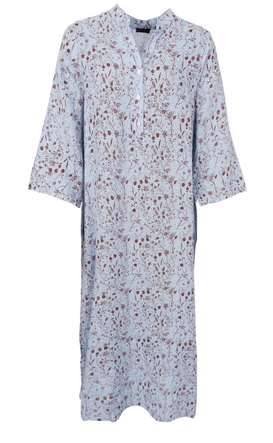 Black Colour Kjole - Melina - Floral