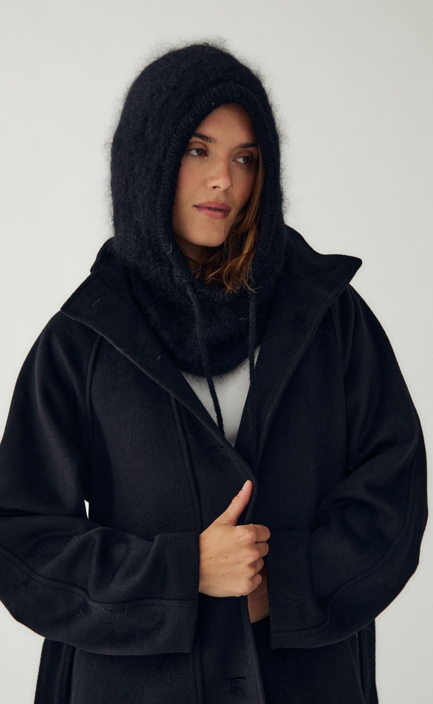 Noella Balaclava - Merle - Black