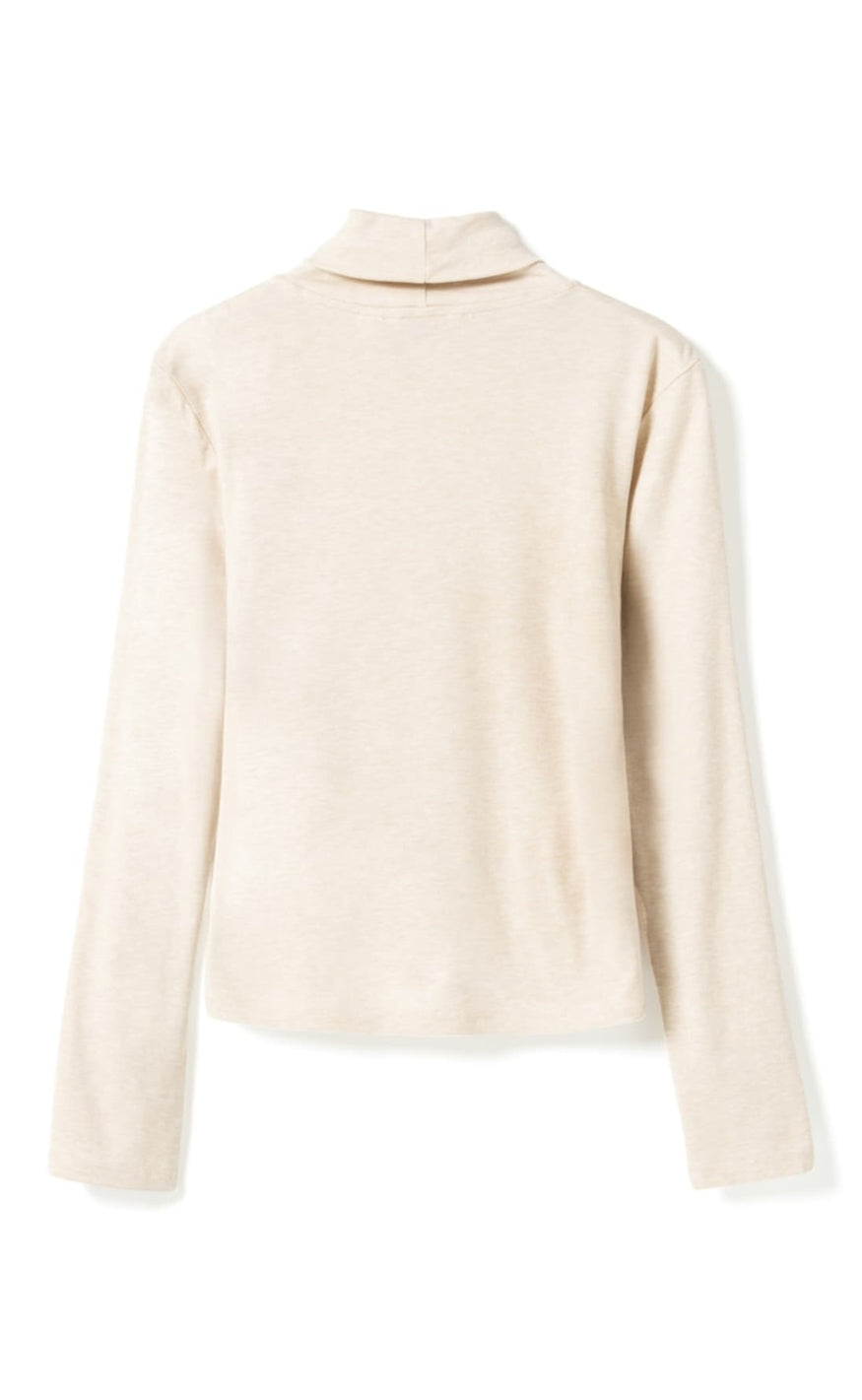 Noella Bluse - Maritza - Oatmeal Melange