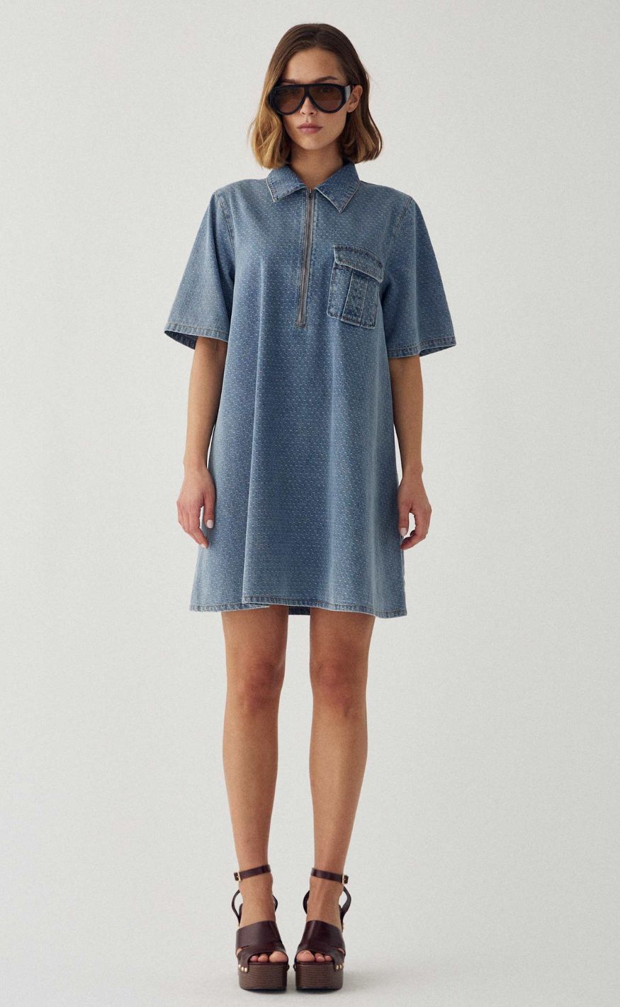 Noella Kjole - Jozie Z - Vintage Blue Wash