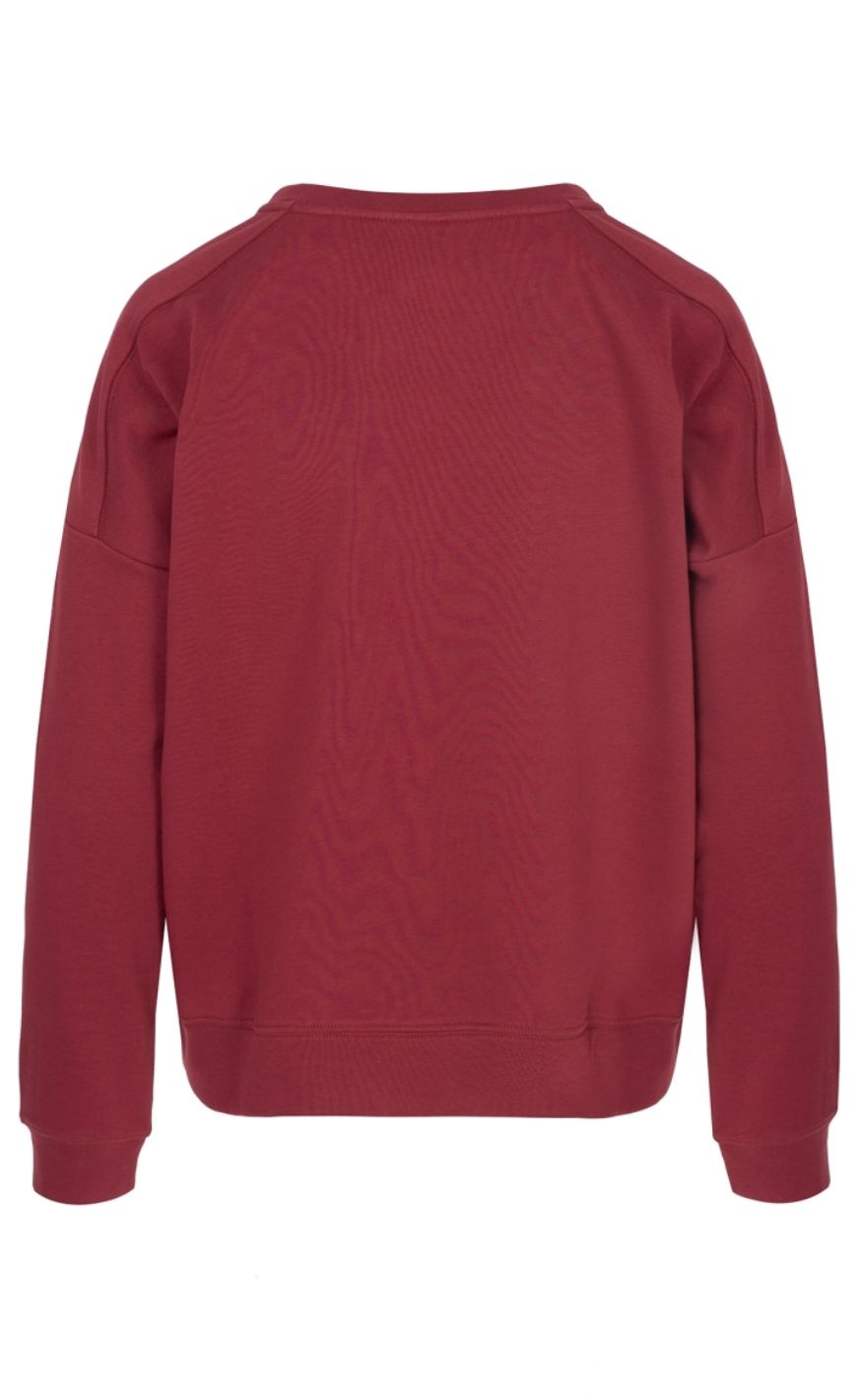 Luxzuz Sweat - Jeanie - Oxblood Cordovan