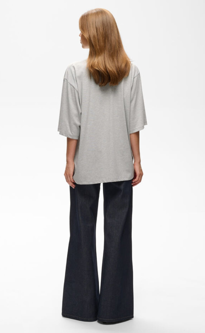 Gestuz T-shirt - Nadya - Light Grey Melange