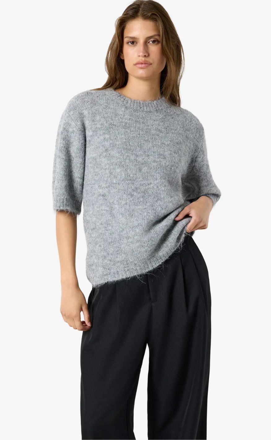 Noisy May Genser - Sutton - Light Grey Melange