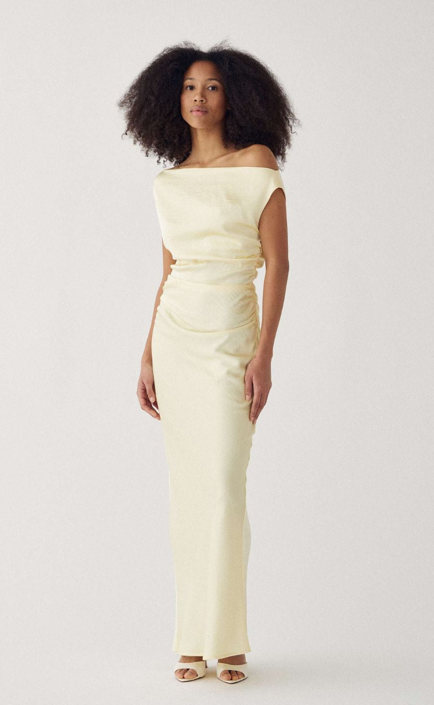 Noella Kjole - Mignonette - Pale Yellow