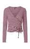 Pieces Bluse - Layla - Tawny Port Pink Tulle