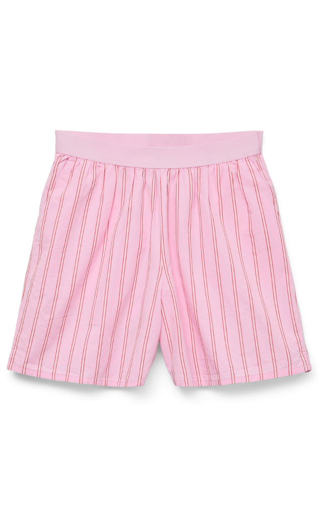 Vero Moda Shorts - Charlotte - Bonbon Fiery red/Cloud Dancer