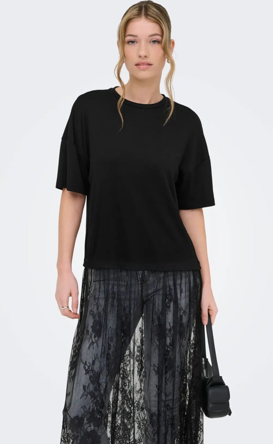 ONLY Kjole - Tahlia Lace - Black