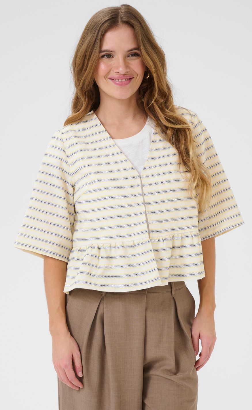 Culture Jakke - Axelle - Whitecap