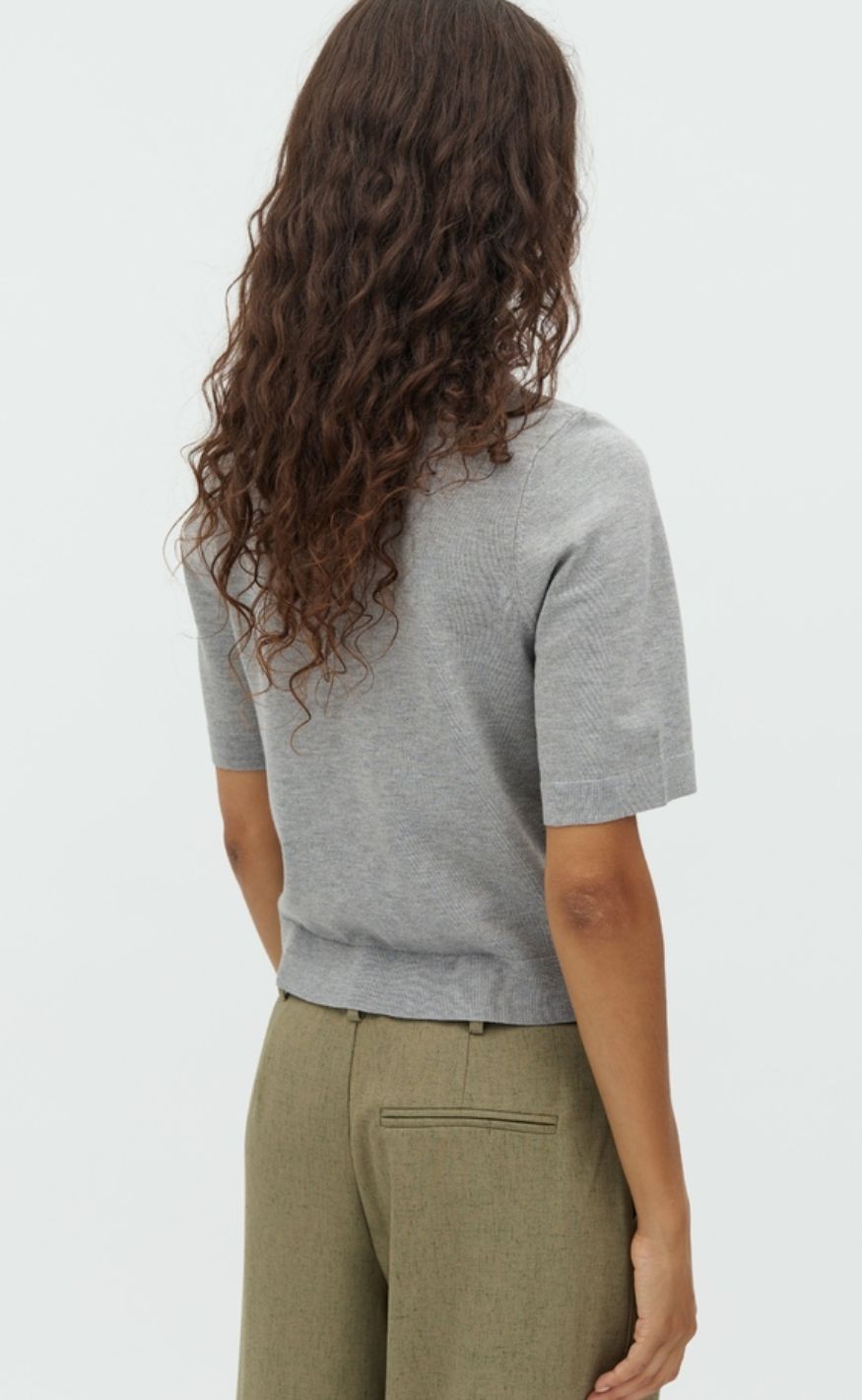 MbyM T-shirt - Carla-M - Light Grey melange