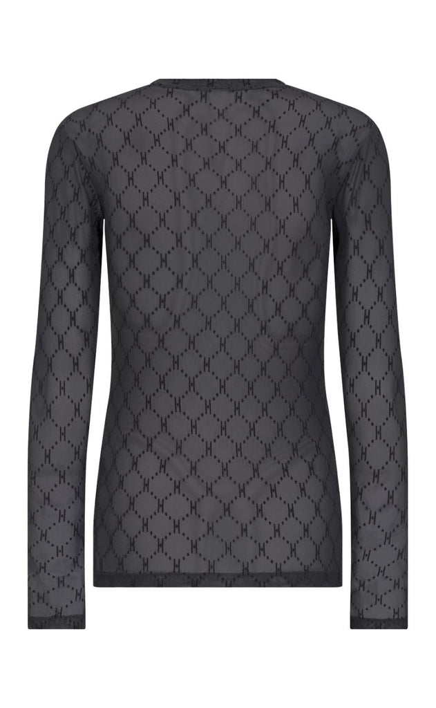 Hype the Detail Bluse - Mesh 14 - Grey