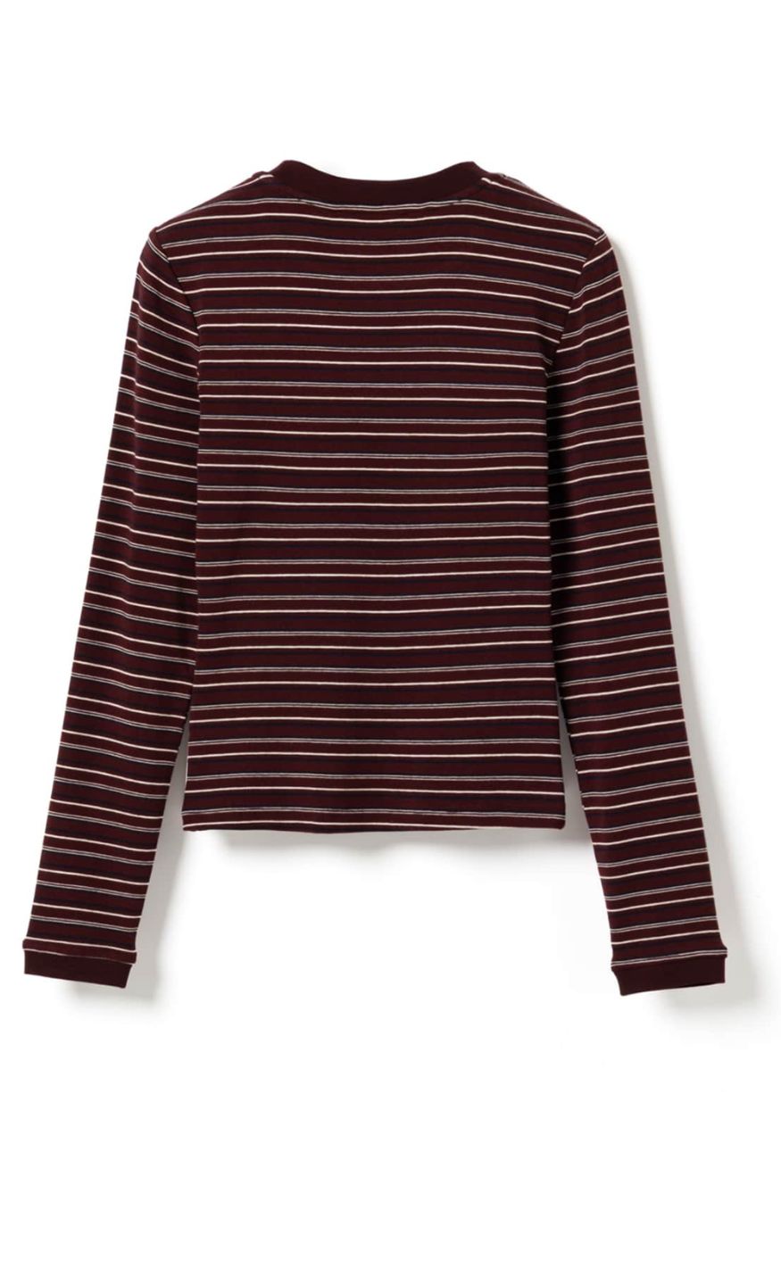 Noella Bluse - Mykel - Dizzy Burgundy Stripe