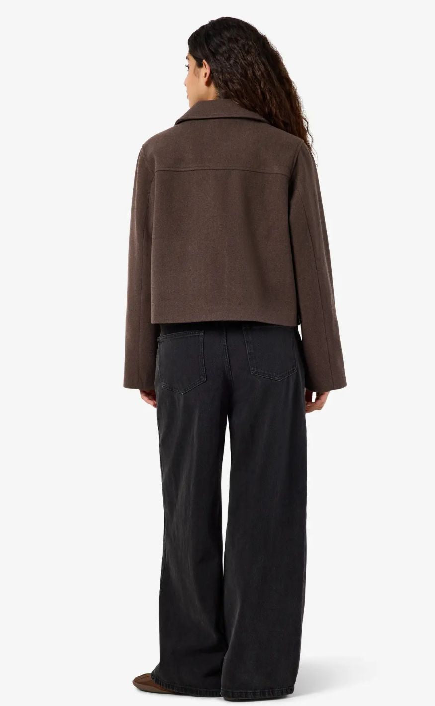 Noisy May Jakke - Lucy Short - Chocolate Brown