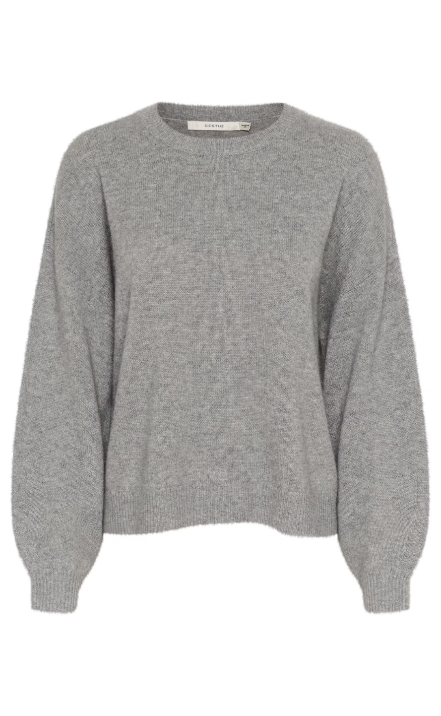 Gestuz Pullover - Casia - River Stone Melange