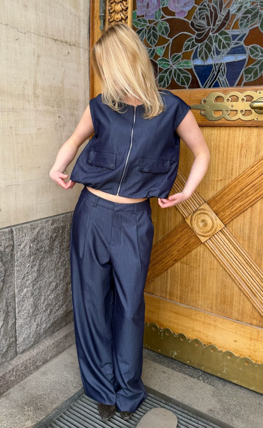 Sisters Point Bukser - GREAT-PA5 - Denim