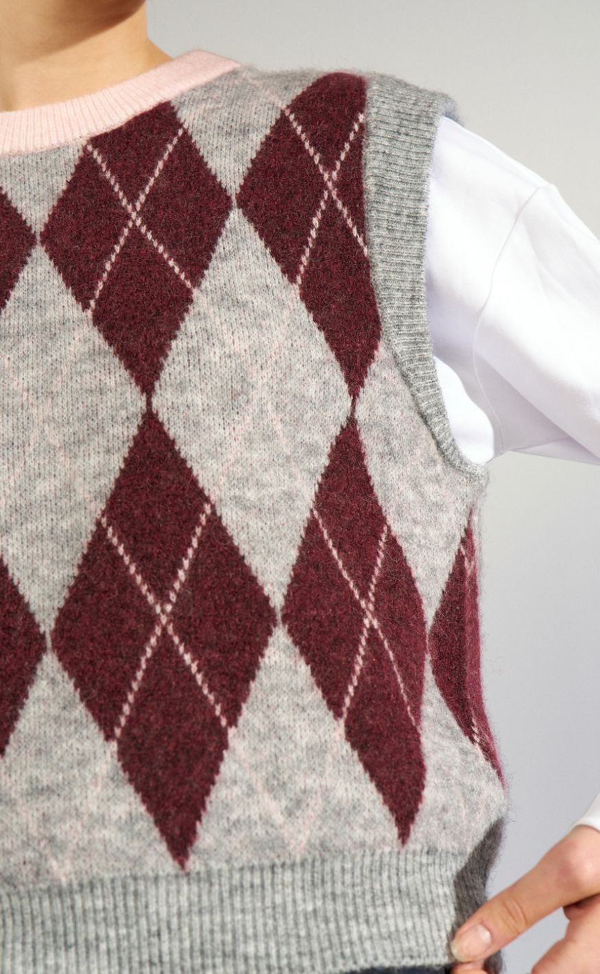 Nümph Vest - Tikla - Medium Grey Mel