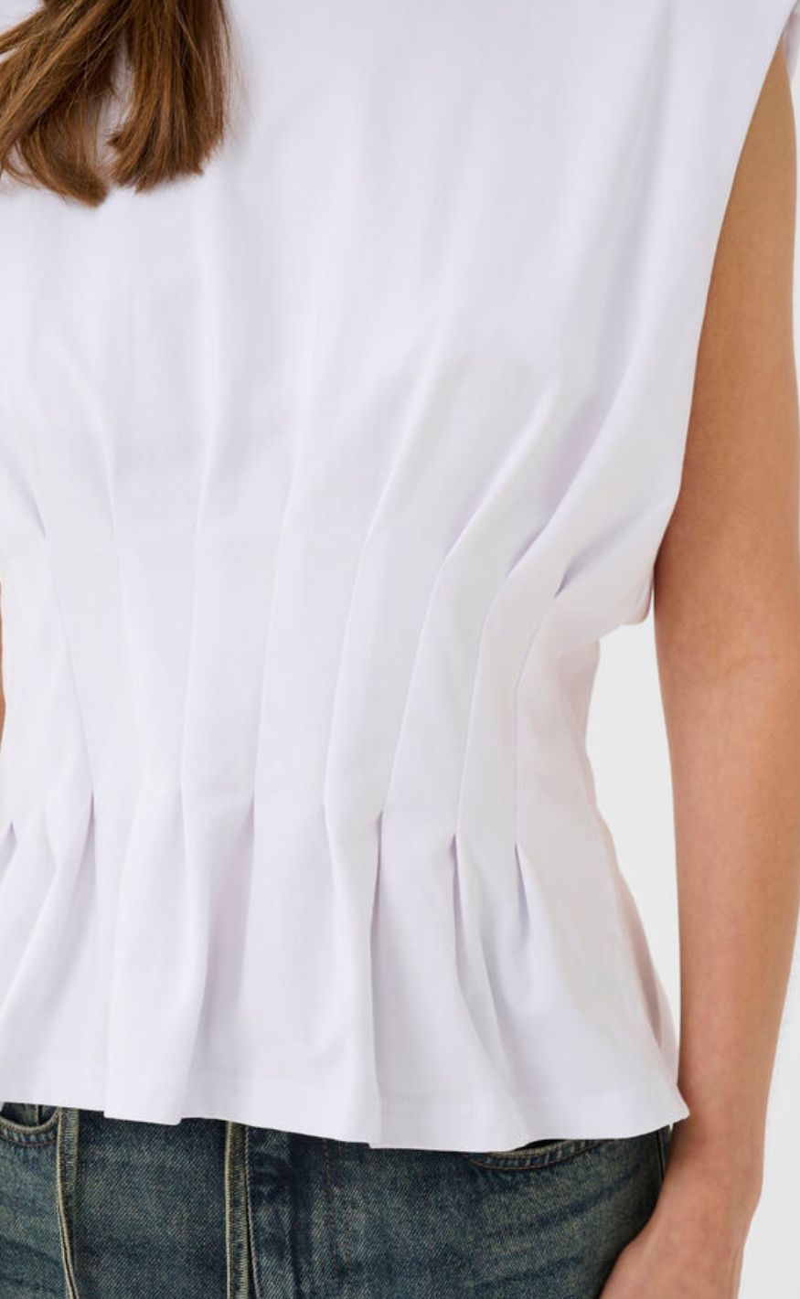 Gestuz T-Shirt - Inez - Bright White