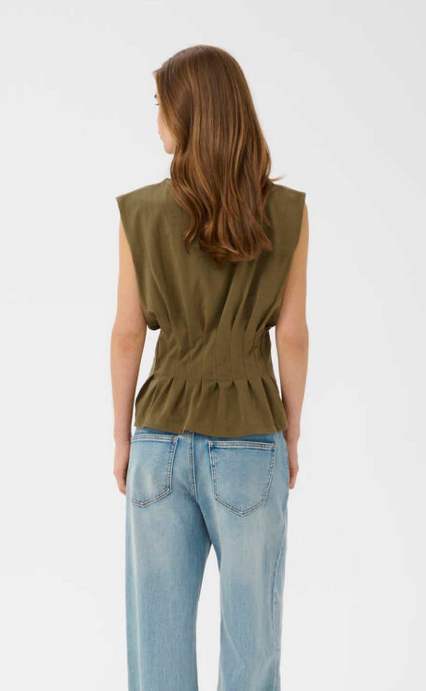 Gestuz T-Shirt - Inez - Military Olive