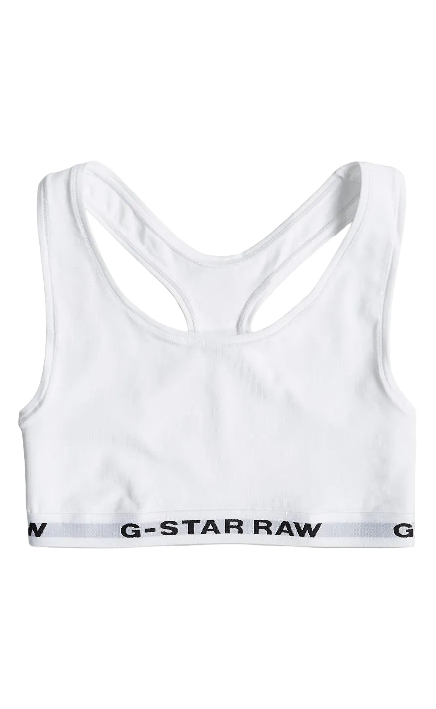 G-STAR Topp - Bralette wmn - White