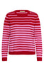 Culture Pullover - Faro Annemarie - Navy/Whitecap Stripe