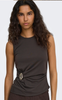 ONLY Topp - Haze - Chocolate Torte Metallic