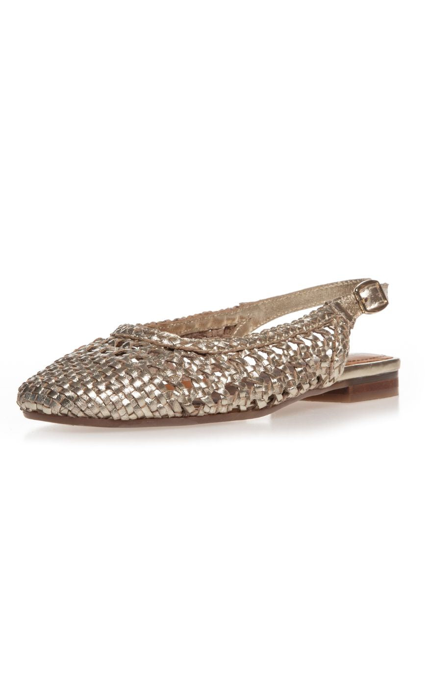 Copenhagen Shoes Ballerinaer - Valerie - Gold