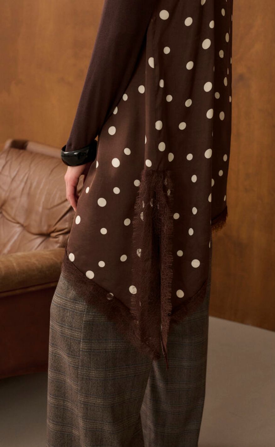 Culture Topp - Dotty Berna - Brown/Whitecap Dot