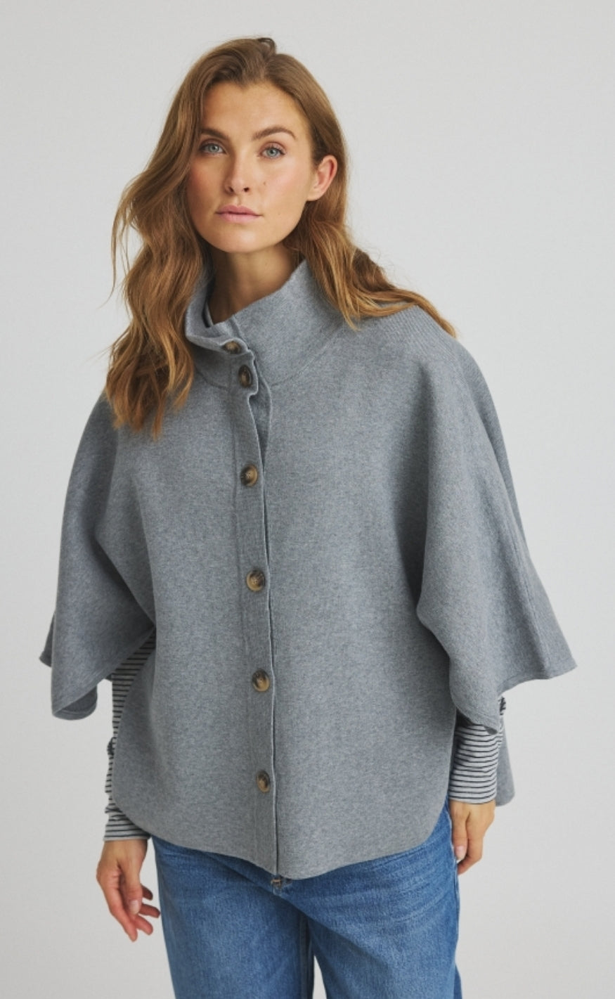 Luxzuz Genser - Birdie - Grey Marl