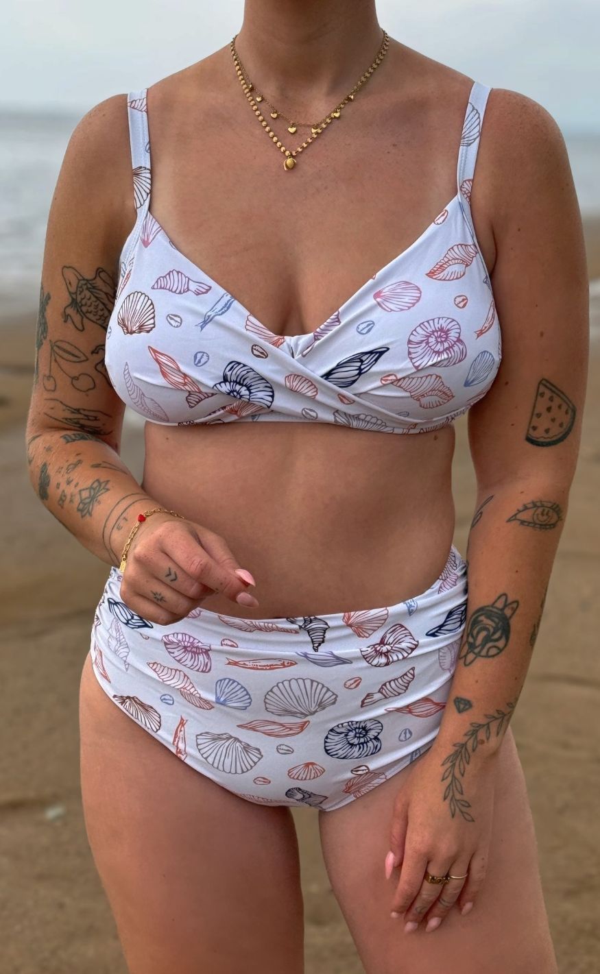 Unica Copenhagen Bikinitruse - Hailey - White Seashell
