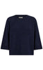Freequent Genser - Grseshardy - Navy Blazer Melange