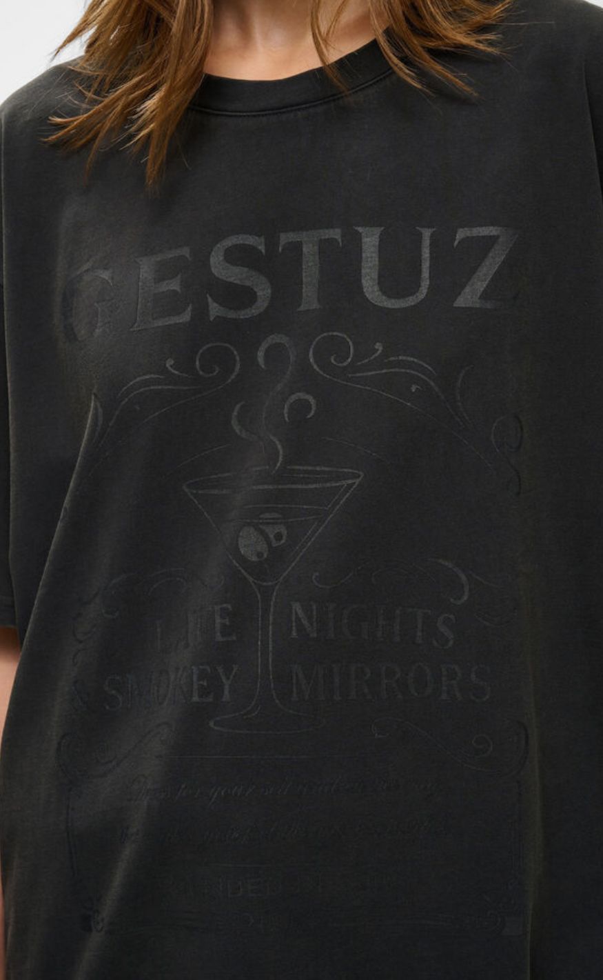 Gestuz T-Shirt - Elrose - Black