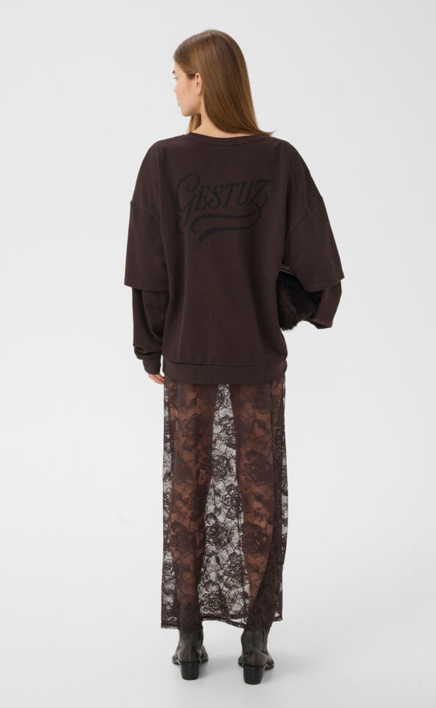 Gestuz Sweatshirt - Gilsa - Ganache