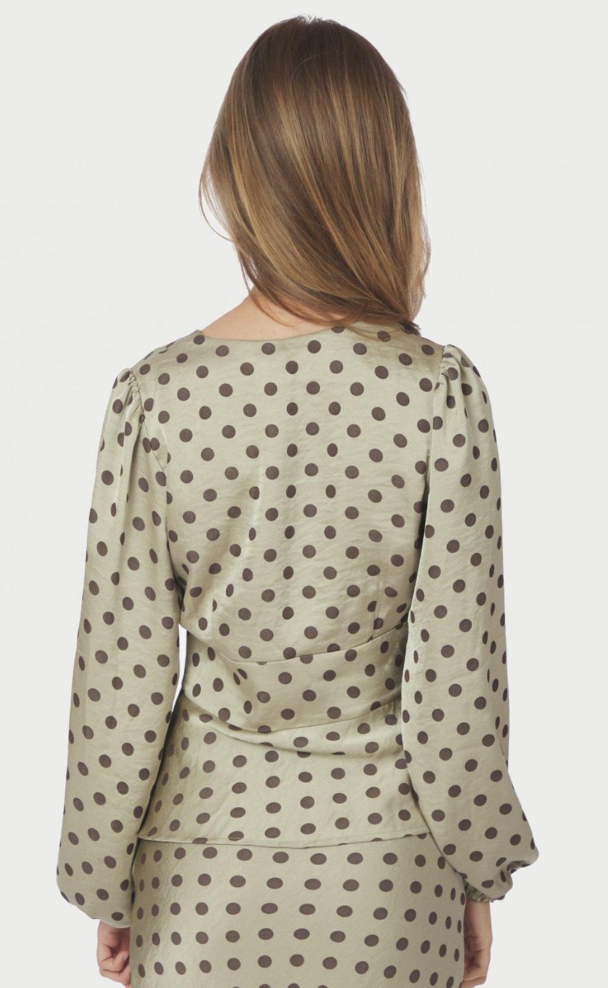 Neo Noir Bukser - Jellima Dotted -Pistachio