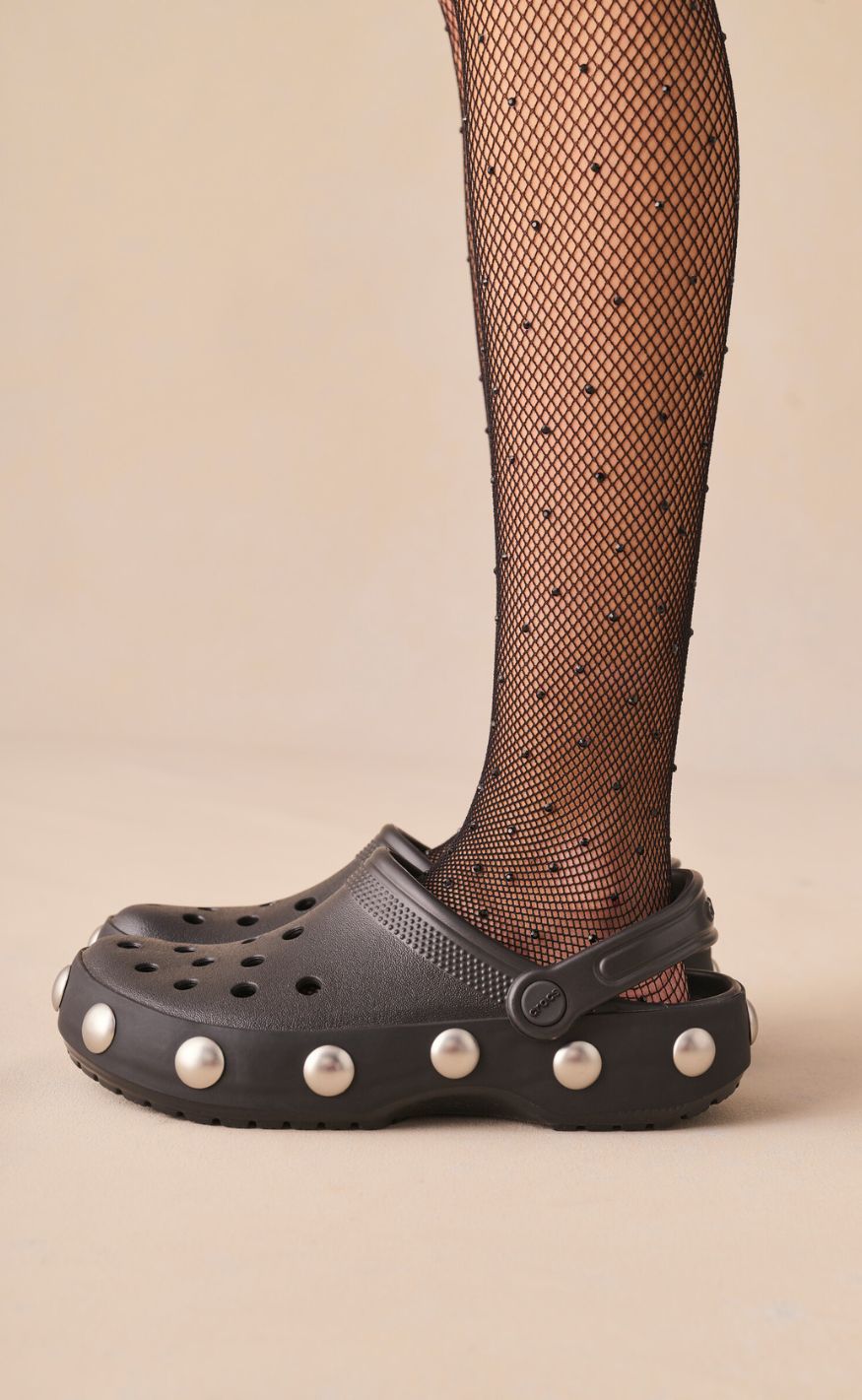 Crocs Træsko - Classic Big Studded Clog - Black