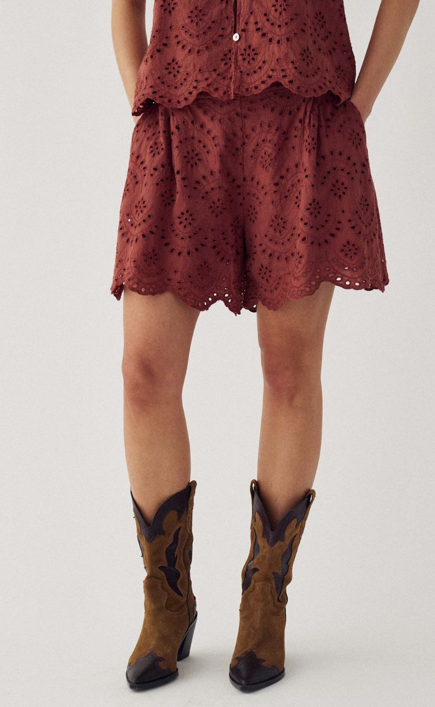 Noella Shorts - Maven MW - Terracotta
