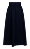 Neo Noir Skjørt - Yara Poplin - Black
