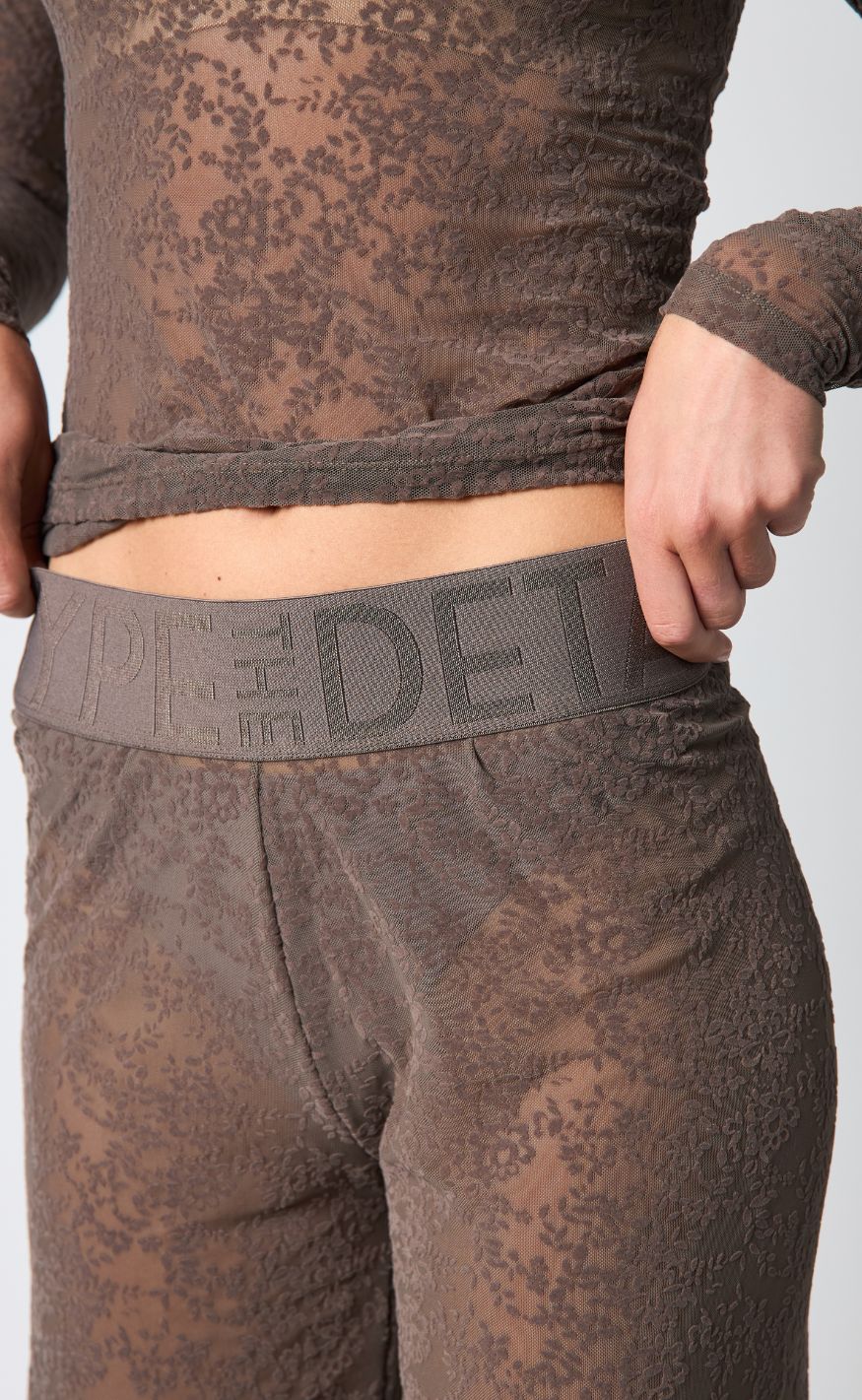 Hype The Detail Bluse - 852-14 - Brown