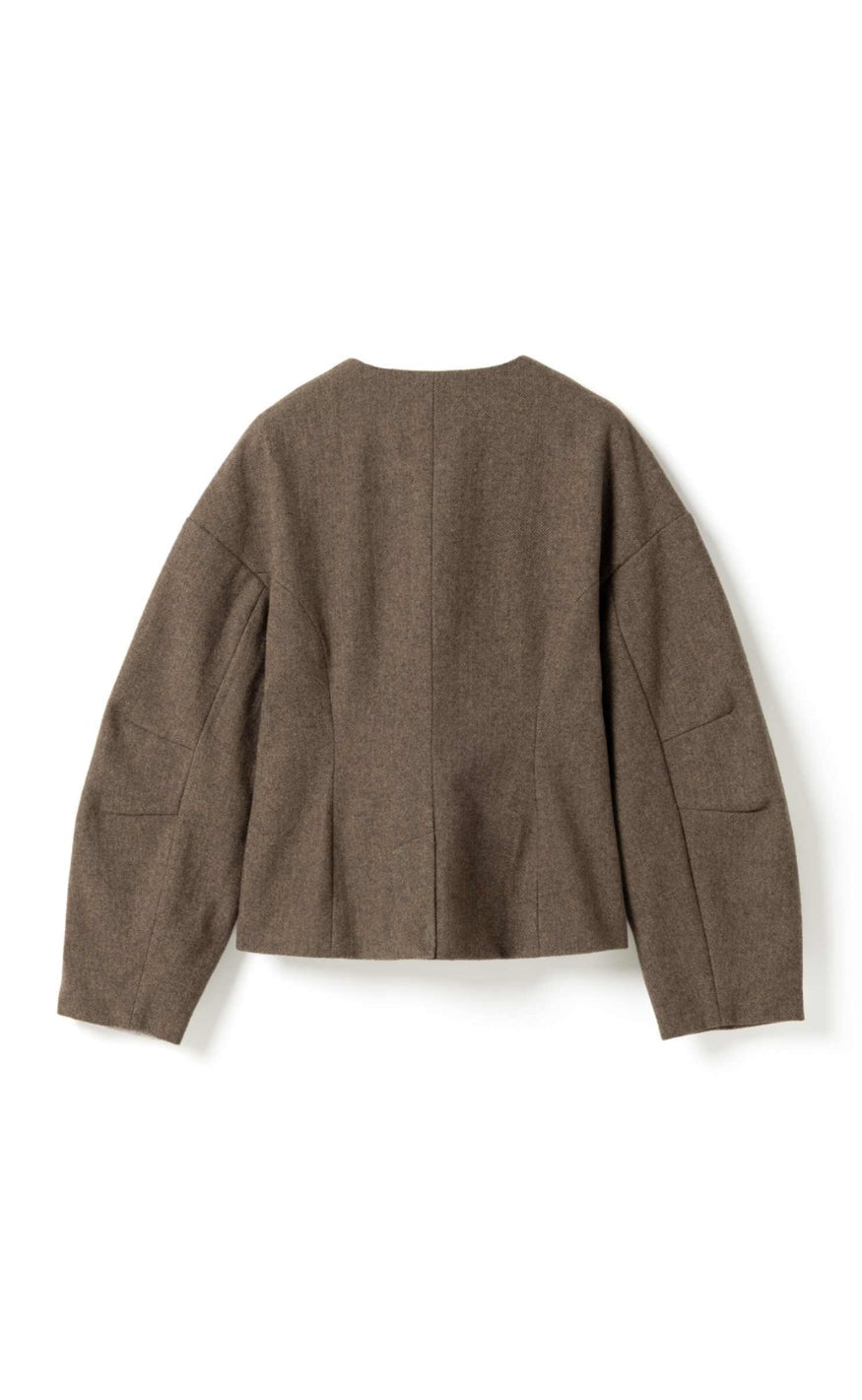 Noella Blazer - Mallie - Brown Herringbone