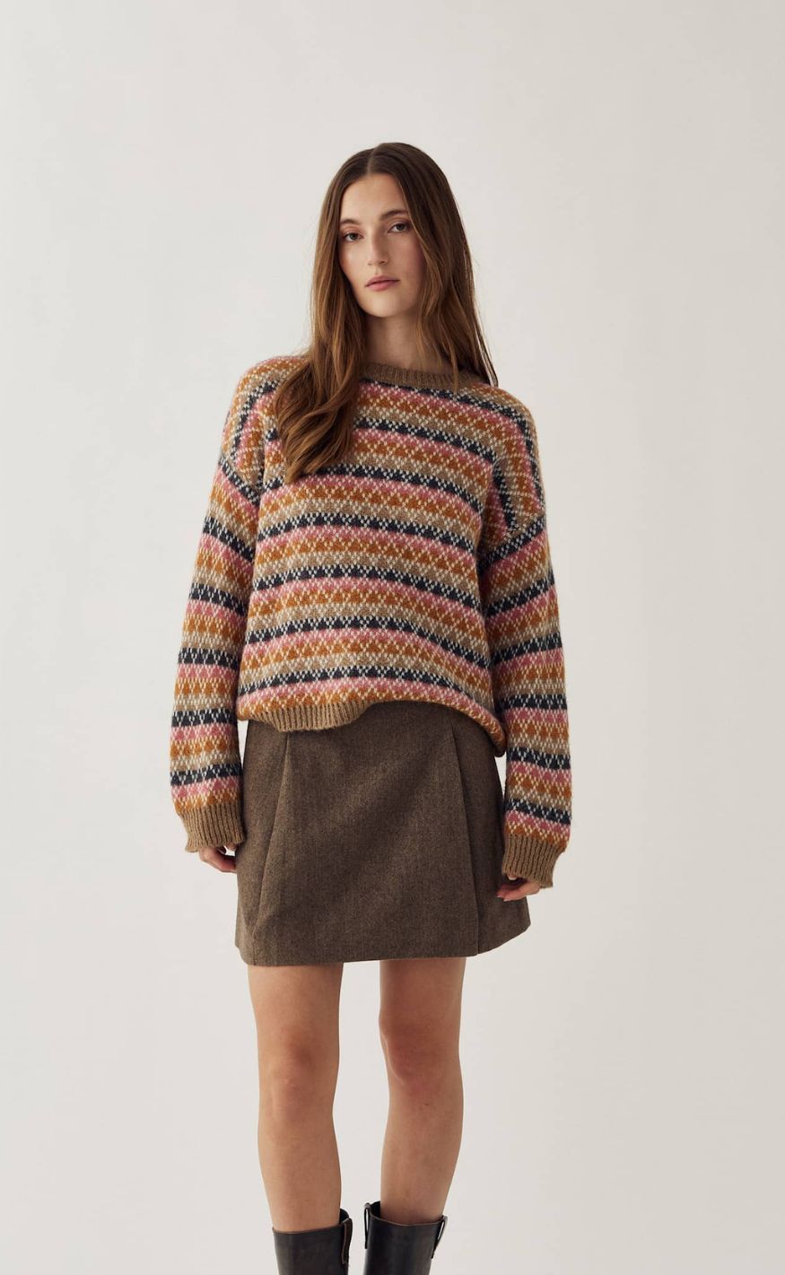 Noella Genser - Mirtie - Debor Multi Stripe