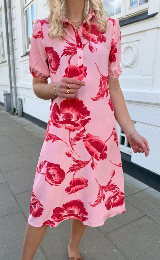 Say INA Copenhagen Kjole - Celeste - Rosy Flower