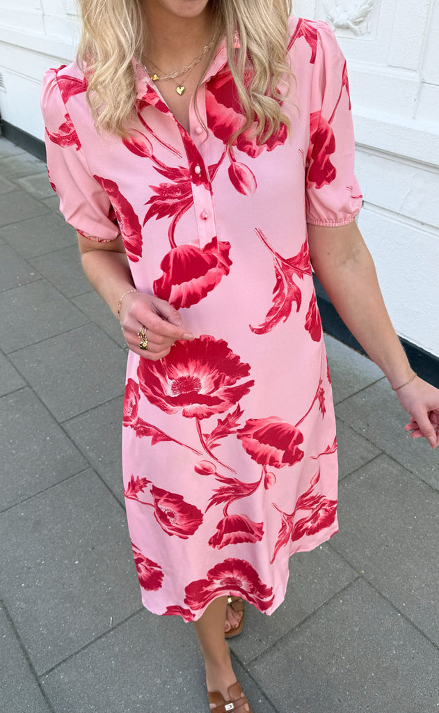 Say INA Copenhagen Kjole - Celeste - Rosy Flower