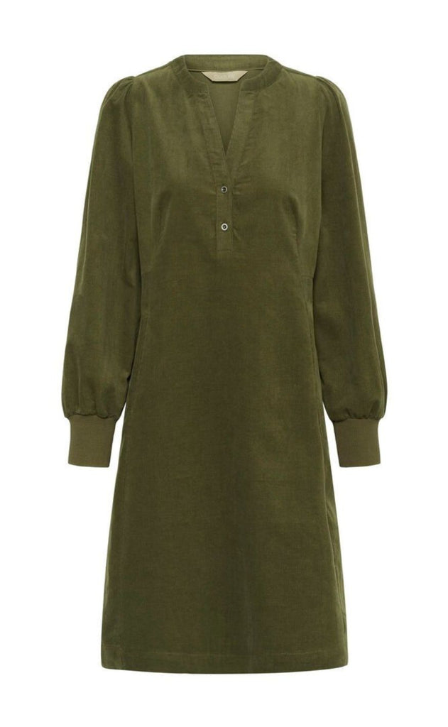 Culture Kjole - Ula Rhaena - Burnt Olive