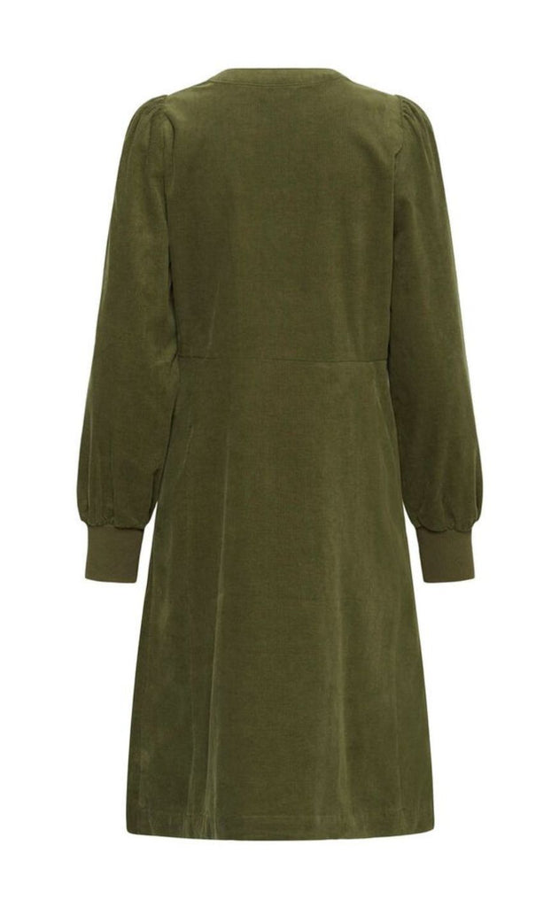 Culture Kjole - Ula Rhaena - Burnt Olive