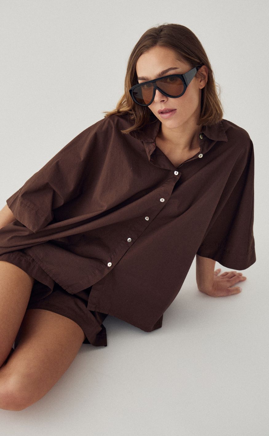 Noella Shorts - Mauricella - Chocolate