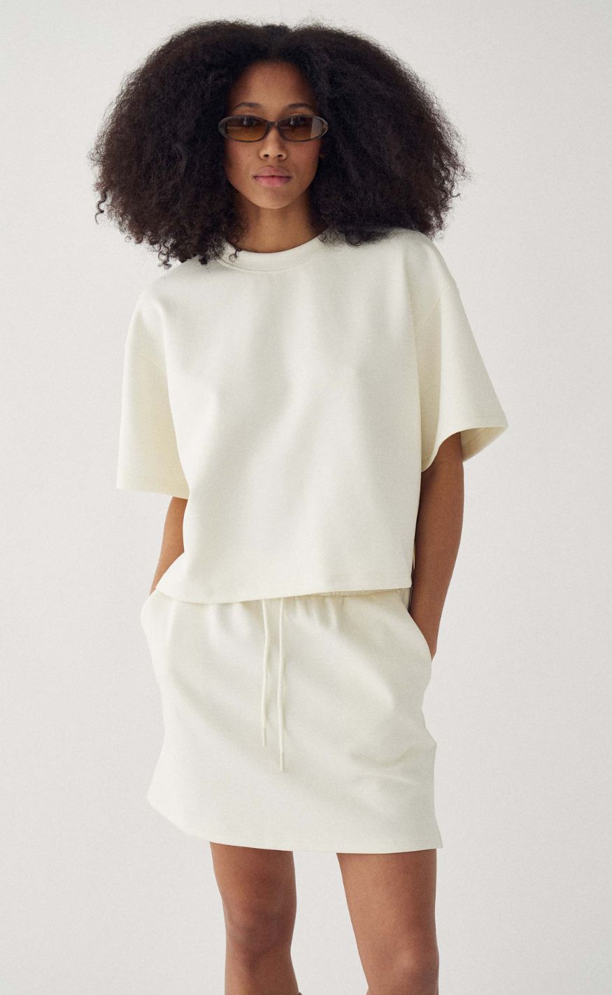 Noella Skjørt - Mano - Offwhite